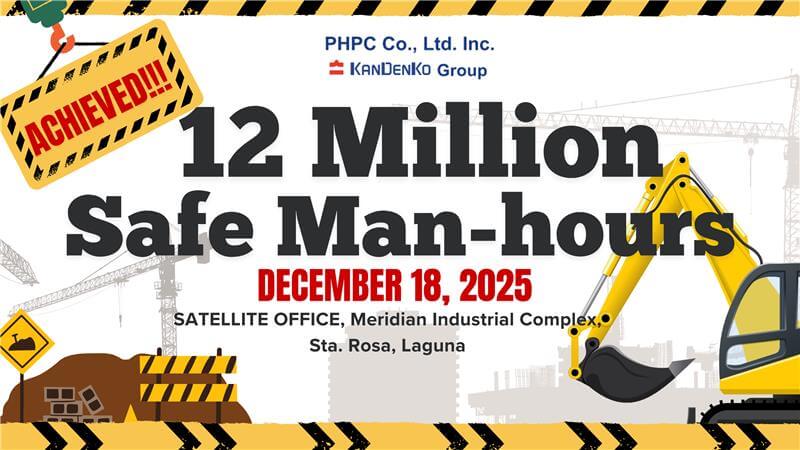 12 Million Safe Man-hours