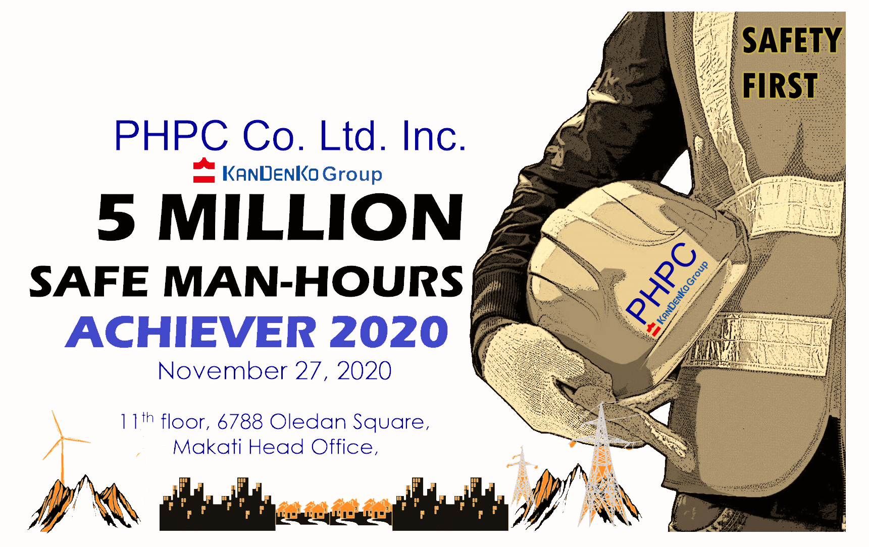 5 Million Safe Man-hours