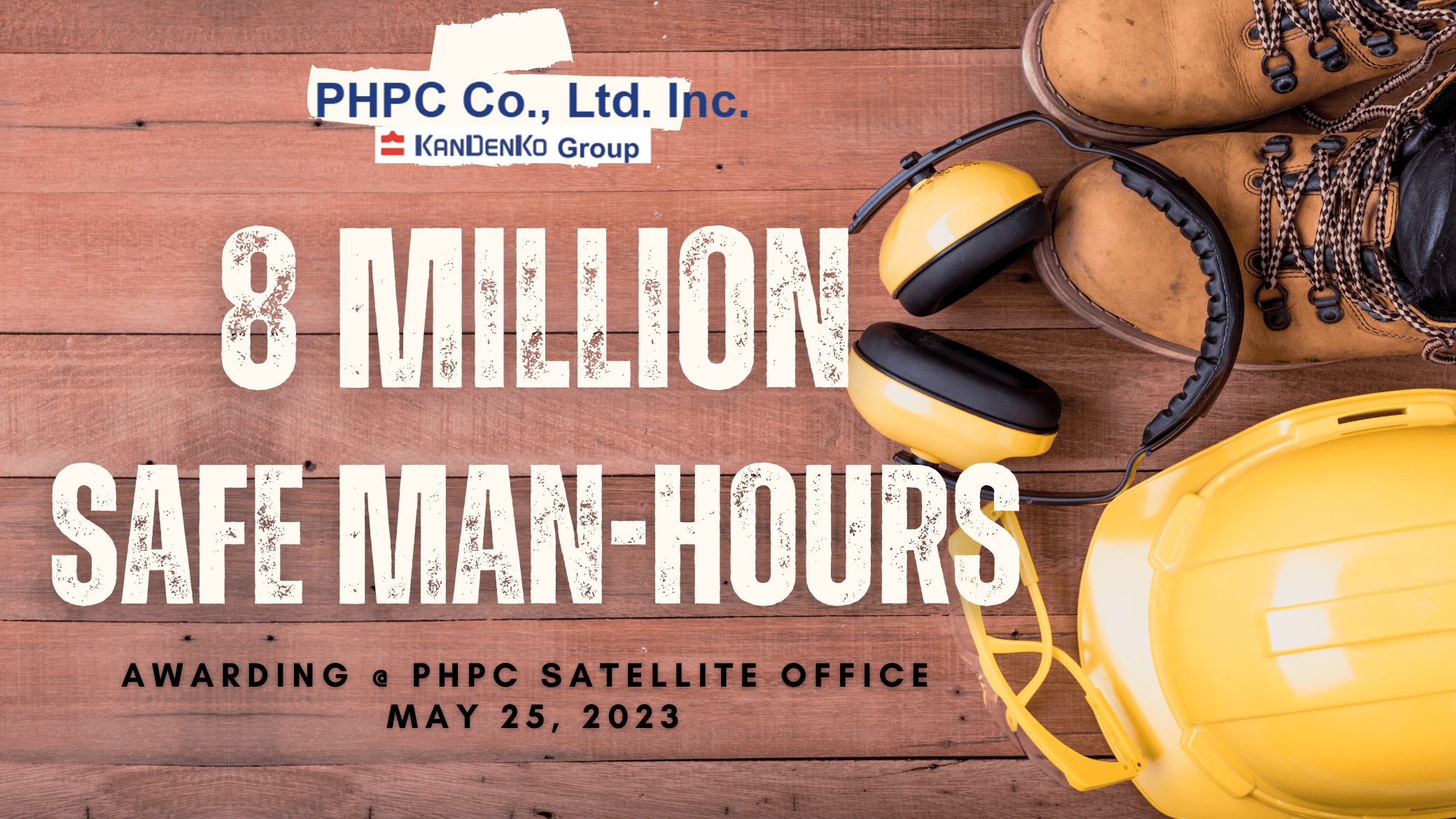 8 Million Safe Man-hours